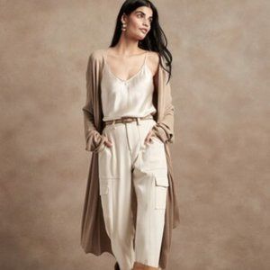 Banana Republic Ribbed Duster Cardigan